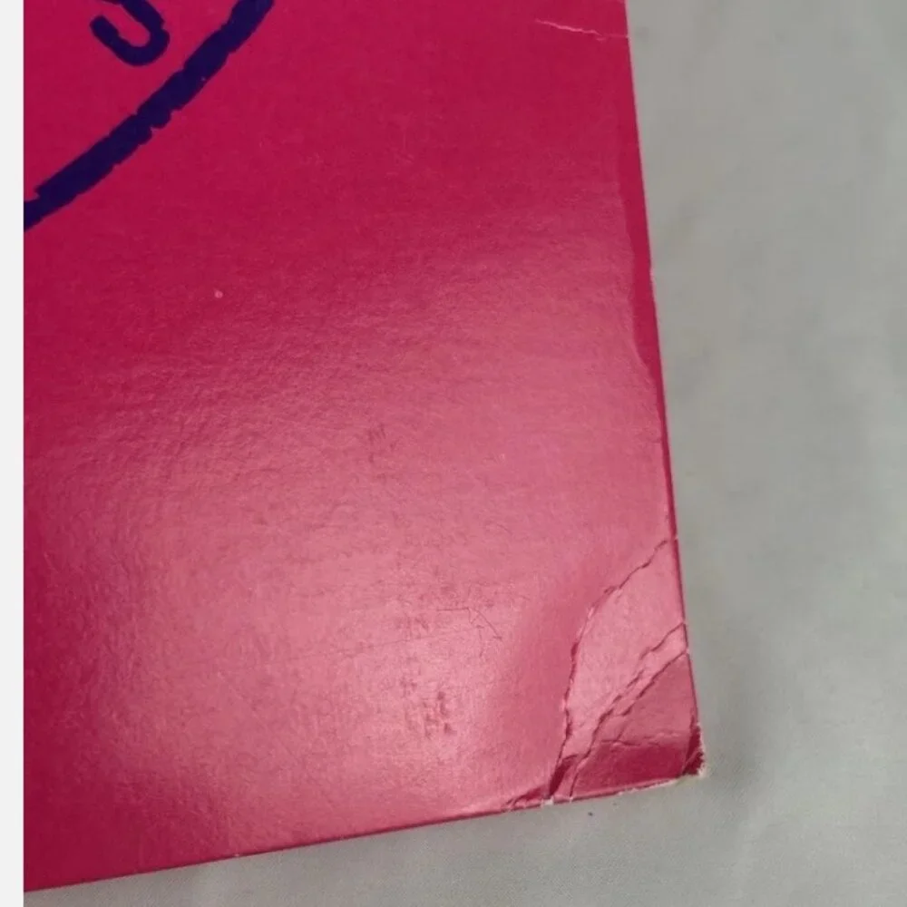 Vintage 1991 Beverly Hills 90210 Portfolio Pocket Folder Hot Pink Spelling Ent
